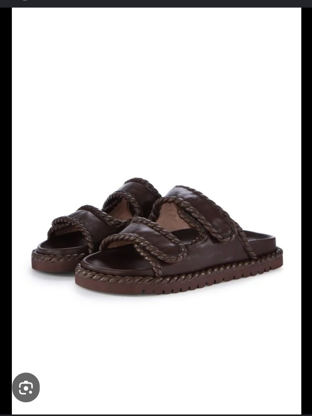 NWOT BIBI LOU Lama braided sandals size 38(7.5)